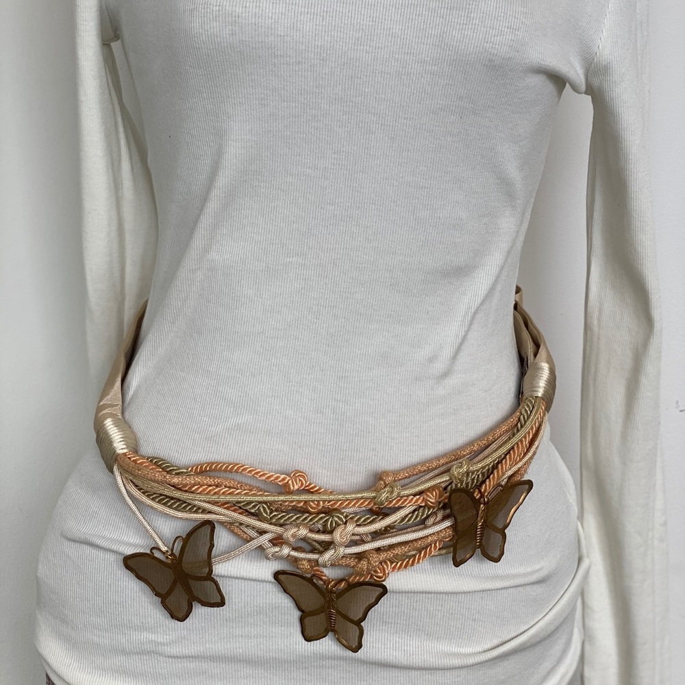 Vintage butterfly belt